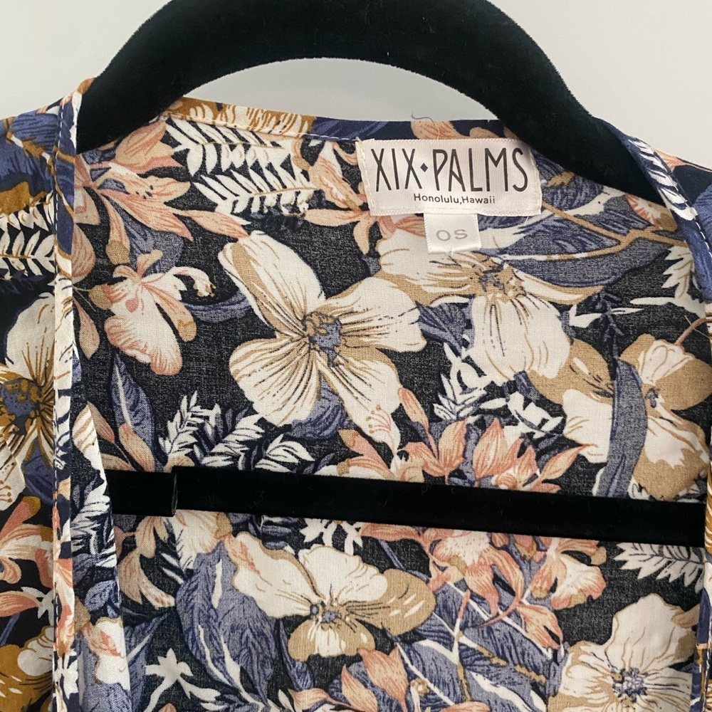 Flower Pattern Kimono - image 3